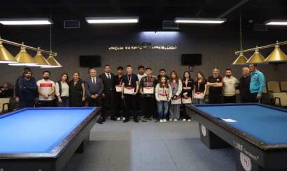 Malatya’da Okul Sporları Bilardo Şampiyonları Belli Oldu