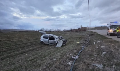 Malatya’da Otomobil Takla Attı; Anne ve İki Çocuğu Yaralandı
