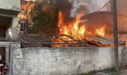 Malatya’da Panik Yaratan Yangın