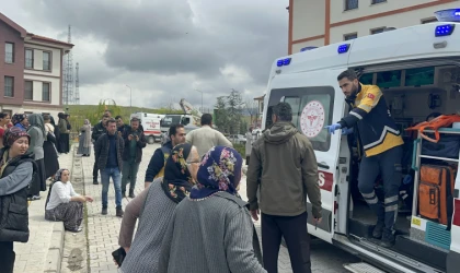 Malatya’da TOKİ’de Yangın Paniği!