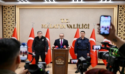 Malatya Valisi Yavuz Asayiş Verilerini Açıkladı