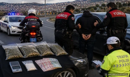 Malatya’da Cezaevi Firarisi Polis’ten Kaçamadı