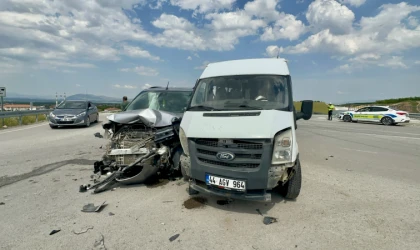 Malatya’da Trafik Kazası 8 Yaralı
