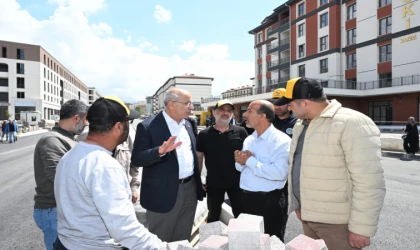 Malatya’da Turgut Temelli Caddesi Trafiğe Açıldı