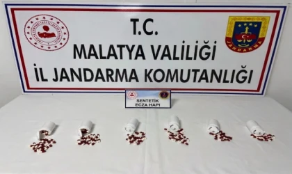 Malatya’da Uyuşturucu Haplarla Yakalandı, Tutuklandı