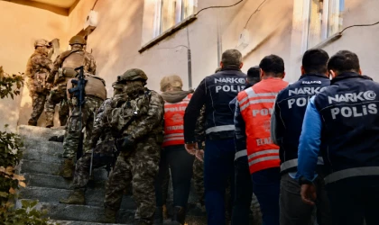 69 İlde Uyuşturucu Operasyonu: Malatya da Listede