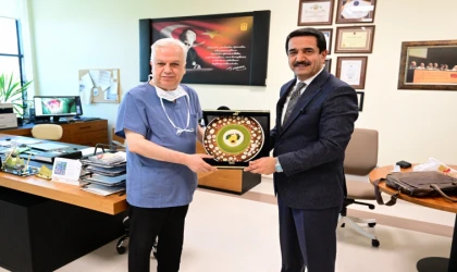 Başkan Taşkın’dan Prof. Dr. Sezai Yılmaz’a Ziyaret