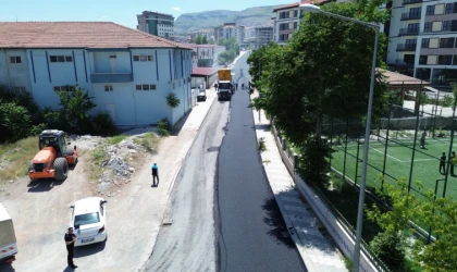 Battalgazi’de Asfalt Çalışmaları Devam Ediyor