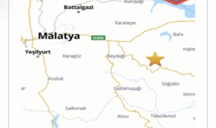 Malatya Battalgazi’de 4.0 Büyüklüğünde Deprem