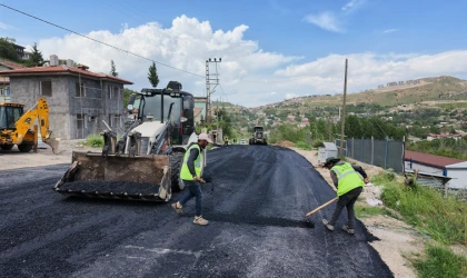 Malatya Büyükşehir’de Asfalt Yenileme Çalışmaları Sürüyor