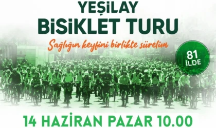 Malatya’da 13. Geleneksel Yeşilay Bisiklet Turu