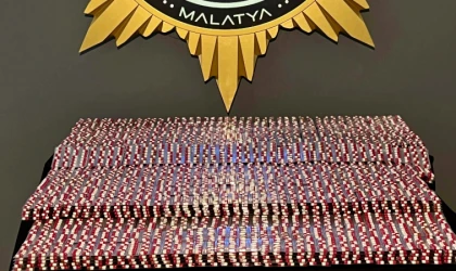 Malatya’da 28 Bin 630 Hap Ele Geçirildi