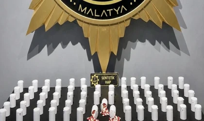 Malatya’da 3 Bin 892 Hap Ele Geçirildi