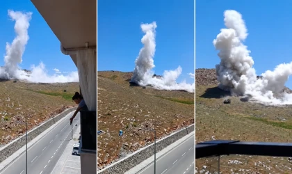 Malatya’da Dinamitli Patlatma Tedirginlik Oluşturdu