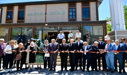 Malatya’da Hacı Hüseyin Kölük Camii Dualarla İbadete Açıldı