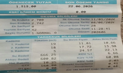 Malatya’da Su Faturalarına Tepki