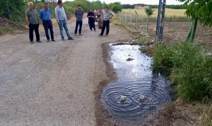 Malatya’da Tarlalara Akan Lağım Suyu İsyan Ettirdi!