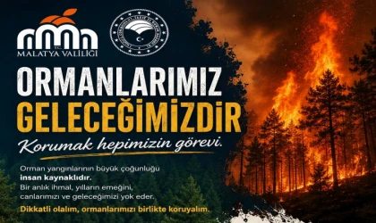 Malatya’da Orman Yangını Alarmı!