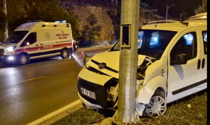 Malatya’da Trafik Kazası; 2 Yaralı