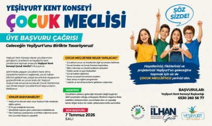 Yeşilyurt’ta Çocuk Meclisi Kuruluyor