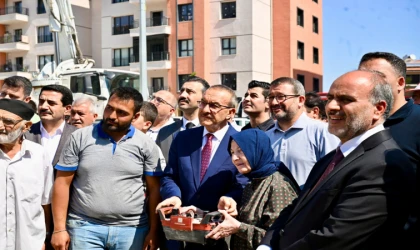 Malatya İnci Cömert Camii’nin Temeli Dualarla Atıldı