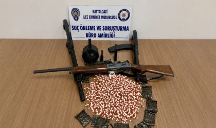 Malatya’da 817 Uyuşturucu Hap Ele Geçirildi