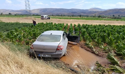 Malatya’da Otomobil Tütün Tarlasına Devrildi: 3 Yaralı