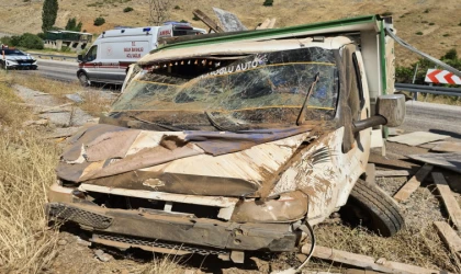 Malatya’da Trafik Kazası 2 Yaralı