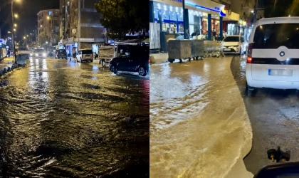 Malatya’da Yollar Göle döndü
