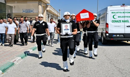 Malatyalı Polis Memuru Dualarla Uğurlandı