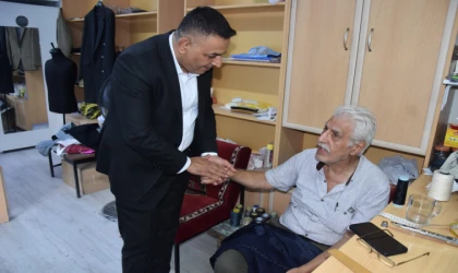Sadıkoğlu’ndan İşyerini Bekleyen Esnafa Destek