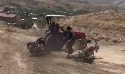 Traktörü Kalabalığın Üzerine Sürdü, 1 Ağır Yaralı
