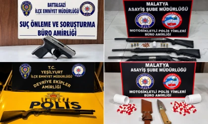 Malatya’da 39 Aranan Şahıs Yakalandı
