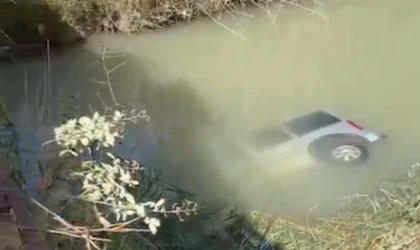 Malatya’da Çay’a Uçan Araçta 1 Ölü, 1 Yaralı