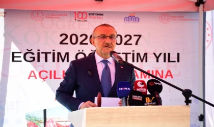 Malatya’da İlk Ders Zili Çaldı!