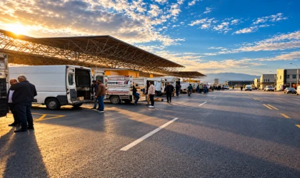 Malatya’da Kayısıcı Esnafı Yeni Pazara Yöneldi
