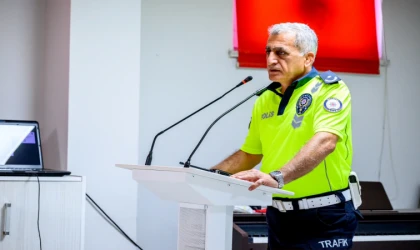Malatya’da Okul Servislerine Trafik Eğitimi