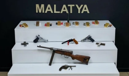 Malatya’da Silah Ticareti Operasyonu: 3 Gözaltı