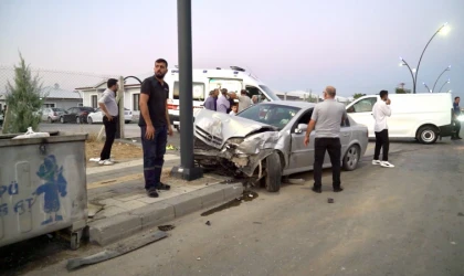 Malatya’da Trafik Kazası; 2 Yaralı